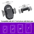 thumbnail image 5 of Neepiar Soporte Para Teléfono Compatible Con Jeep Wrangler 2018-2024 Jl Jlu 2020-2024 Gladiator Jt Soporte Para Teléfono Con Bandeja Para Tablero Con Caja De Almacenamiento No Apto Para La Versión De, 5 of 5