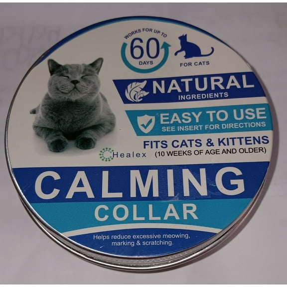 SMR Again LLC Calming Adult Cat Collar, Purple, 1 Piece