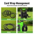 thumbnail image 5 of Electric Pressure Washer, 3500 Max PSI 2.6 GPM Power Washer Machine with Hose Reel, 4 Quick-Connect Nozzles, Foam Cannon for Car/Patio/Driveways Cleaning, 5 of 5