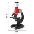 thumbnail image 2 of 2X Children'S Microscope Toy 1200 Times Student Scientific Experiment Puzzle Science and Education Toy Set, 2 of 8