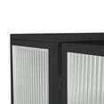 thumbnail image 7 of Royard Oaktree Metal Wall Cabinet with Glass Doors, Kitchen Storage Cabinet w/Shelves & Towel Bar, 7 of 7