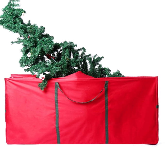 maskred Christmas Tree Storage Bag Oxford Cloth Artificial Xmas Tree Duffel Style Storage Bag with Handles and Zipper