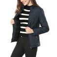 thumbnail image 5 of Women's Zip Stand Collar Lightweight Quilted Jacket, 5 of 7