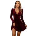 thumbnail image 1 of Vestidos de mujer, vestidos de noche elegantes, vestidos de cóctel de manga larga., 1 of 7