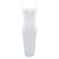 thumbnail image 3 of WILLBEST Faldas Para Mujer Vestido De Primavera Para Mujer Vestido De Tirantes De Seda Color Leche Para Verano, 3 of 3