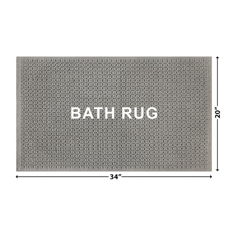 Better Homes & Gardens Signature Soft Cotton Looped Bath Mat, Soft