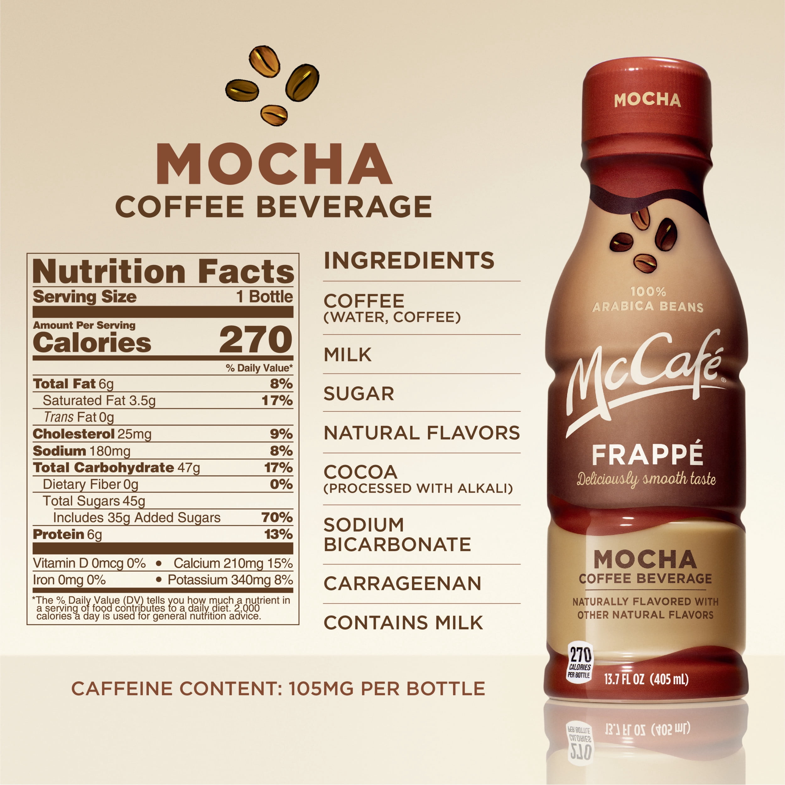 mccafe coffee bottles