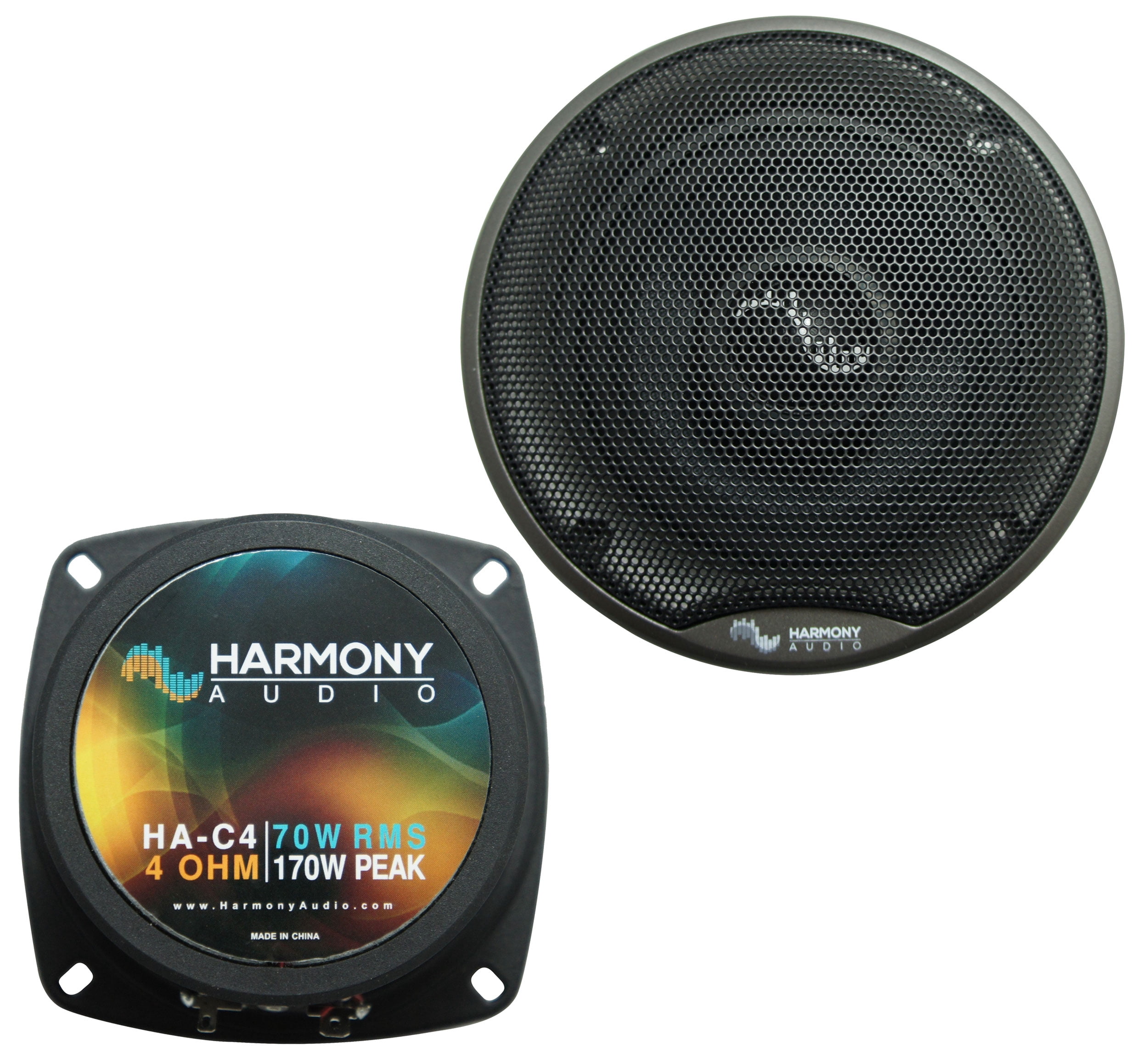 Fits Toyota Tercel 1995-1998 Front Door Replacement Harmony HA-C4 Speakers New