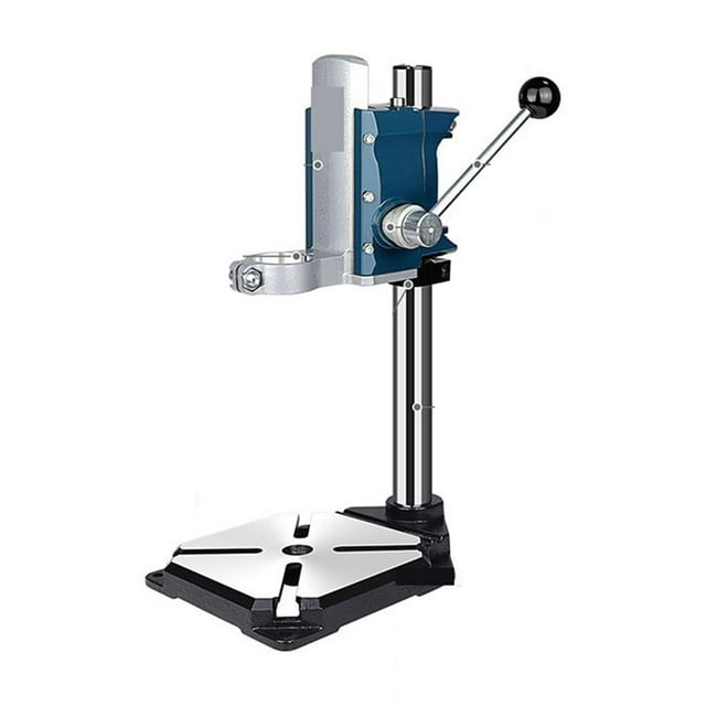 Perceuse Électrique Multifonctionnelle Outil Ménager Petite Base Stable Haute Précision Colonne Épaisse Support de Perceuse Électrique, Facile à Utiliser