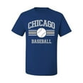 thumbnail image 2 of Wild Bobby City of Chicago CHI American Baseball Fantasy Fan Sports Men's T-Shirt, Royal, Small, 2 of 6