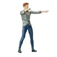 thumbnail image 1 of Figura de personaje en miniatura de cantante a escala 1:64, accesorios para fotos, figuras de calle Cantando, 1 of 9