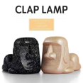 thumbnail image 4 of Estatua de piedra de la Isla de Pascua para hombre, luz nocturna colorida, decoloración, inducción, soporte para teléfono móvil, luz de disparo, decoración, 4 of 4