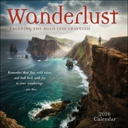 Wanderlust 2026 Wall Calendar: Trekking the Road Less Traveled, (Paperback)