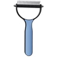 thumbnail image 2 of Pet Grooming Tool for Dogs and Cats,Pet Dematting Comb，Undercoat Rake for Dogs，Deshedding Brush for Removing Tangles Knots and Loose Fur,Dog Brush,Cat Brush.B02 #Blue, 2 of 4