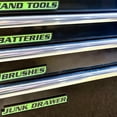 thumbnail image 3 of 12/24 Pack of Magnetic Toolbox Labels, 3D Printed Personalized Metal Labels for Tool Boxes and Drawers, Durable Garage Storage Organization Magnets, Easy to Apply and Remove, 3 of 6