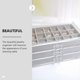 thumbnail image 4 of Jewelry Box Three-Layer Organizer for Necklaces Rings Earrings Acrylic Wood Lint Storage 1piece, 4 of 4