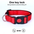 thumbnail image 2 of CSChome Pet Collar Pet Collar Adjustable Reflective Strap Buckle Closure Padded Nylon Dog Collar, 2 of 7
