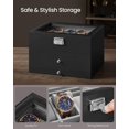 thumbnail image 4 of Caja para relojes SONGMICS UJWB036B101, organizador de 20 compartimentos, 4 of 7