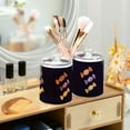 thumbnail image 3 of Yayeee 4 Pack Qtip Holder Bathroom Cotton Swab Canister with Lid Clear Dispenser Set, Cartoon Candy, 3 of 6