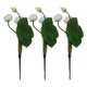 thumbnail image 1 of 3 unids flor artificial fake lotus ornament plantas de flores de seda para el hogar, 1 of 8