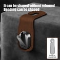 thumbnail image 4 of Aqestyerly Car Seat Back Hooks - Hidden Multifunctional Storage Hooks - Creative Suede Finish - Car Interior Organizer - Universal Fit Hanger Set Red, 4 of 6