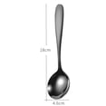 thumbnail image 4 of Zyhtgyee Soup Spoon Soup Spoon Food Grade Stainless Steel Long Handle Eating Spoon Dinnerware Tableware Tool, 4 of 8