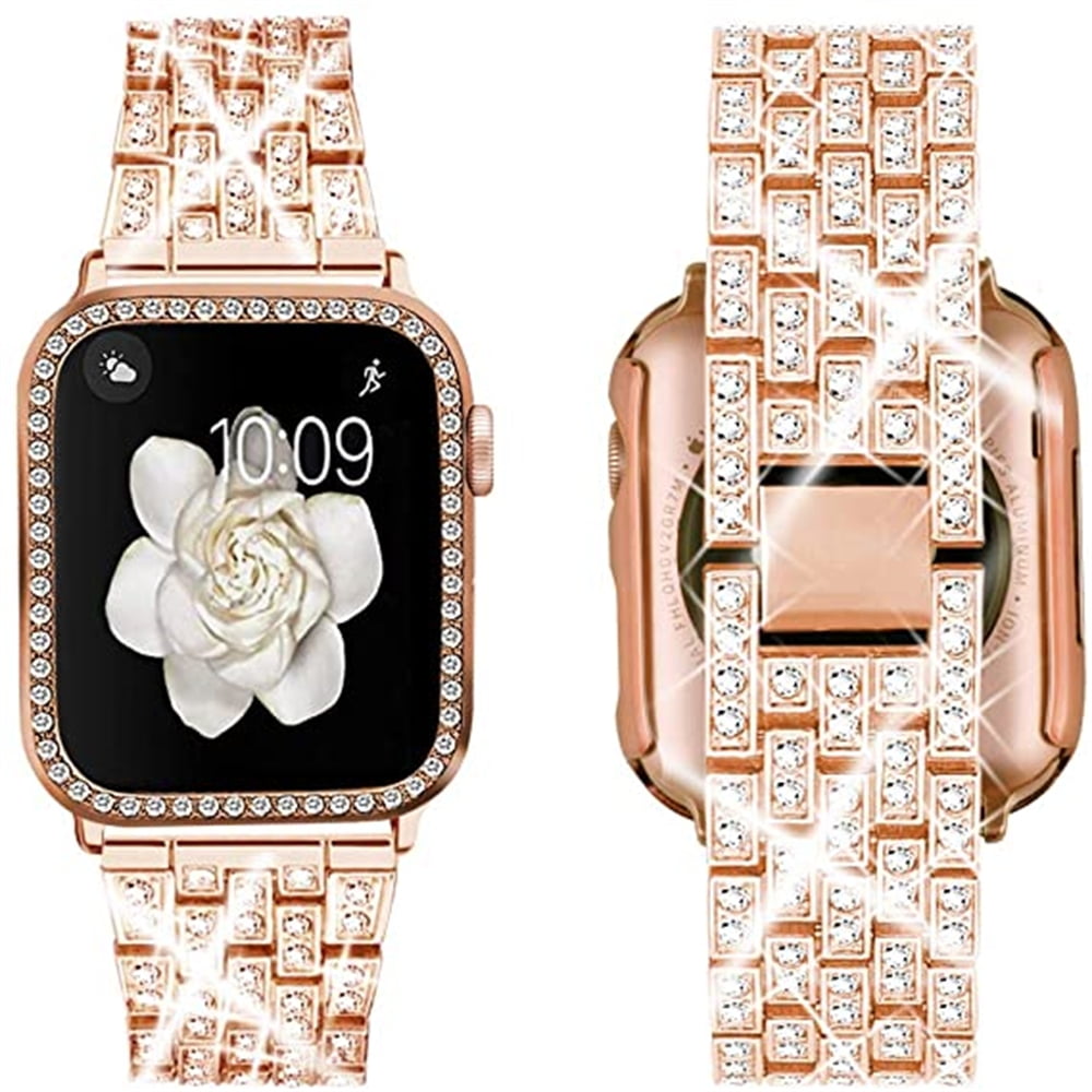 Apple watch rhinestone band hot sale