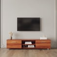 thumbnail image 2 of Television Stands Media Console With Open Shelves 2 Drawers Entertainment Center Console TV Stand For Living Room, 2 of 9