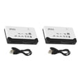 thumbnail image 1 of Lector de tarjetas de memoria TF Inteprter Adaptador USB externo Computadora 2Conjunto, 1 of 6