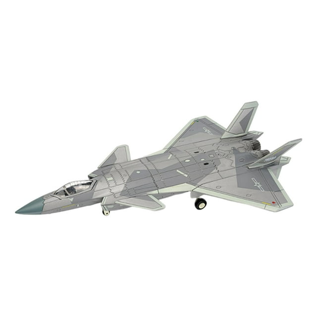 Siruishop 1:72 J20 Fighter Model DIY Assembly Plane Model for Bar Livingroom Bookshelf Style A