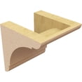 thumbnail image 5 of 5"W x 5"D x 5"H Wide Olympic Rough Cedar Woodgrain TimberThane Corbel, Primed Tan, 5 of 6