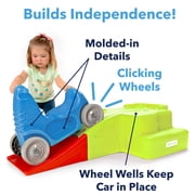 Simplay3 Downhill Thrill Kids Coaster for Toddlers, Indoor or Outdoor Play
