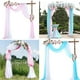thumbnail image 2 of Injueey de boda decoraciones gasa drapeado para fiesta ceremonia escenario recepción techo telón de fondo Kits de decoración para fiestas No.2, 2 of 6