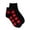 Red Buffalo Check, variant on Women's Cozy Mini Crew Socks, 2-Pack, OSFM