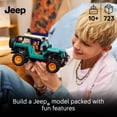 thumbnail image 3 of LEGO Technic Jeep Wrangler Rubicon SUV - Building Toy for Boys & Girls, Ages 10+ - Model Car Kit with Detailed Features - Display Set for Bedroom Decor - Gift for Birthdays - 42227, 3 of 7