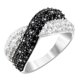thumbnail image 1 of Anillo de dedo para mujer, colores duales, incrustaciones de diamantes de imitación brillantes, forma de cruz, aro galvanizado para mujer, joyería diaria US 9 brillar  Electrónica, 1 of 1