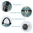 thumbnail image 7 of FORMRS Women's Travel Backpack Purse Anti-Theft Hidden Pockets Casual Shoulder Bag, Purple Forest Scene, 7 of 7