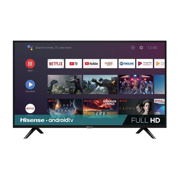 Hisense 40-inch 40H5500F Class H55 Series Android Smart TV with Voice Remote (2020 Model) - Refurbished
