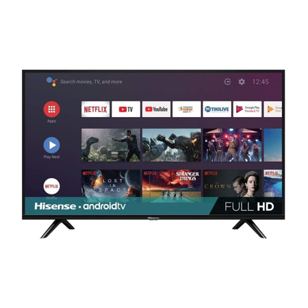 Hisense 40-inch 40H5500F Class H55 Series Android Smart TV with Voice Remote (2020 Model) - Refurbished