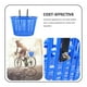 thumbnail image 4 of ColoMX Cestas de almacenamiento de bicicletas de bicicletas de plástico 2 unids para exteriores, 4 of 7