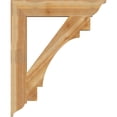 thumbnail image 3 of Ekena Millwork 6"W x 36"D x 44"H Merced Traditional Rough Sawn Bracket, Western Red Cedar, 3 of 4