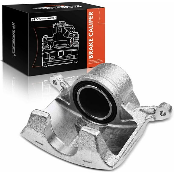 A-Premium Disc Brake Caliper Assembly Without Bracket Compatible with Honda CR-V 2002-2004 Element 2003-2011 L4 2.4L Front Driver Side