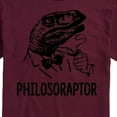 thumbnail image 3 of Instant Message - Philosoraptor - Men's Short Sleeve Graphic T-Shirt, 3 of 6