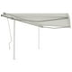 thumbnail image 1 of Toldo VidaXL manual retráctil para patio exterior VidaXL, color crema, 4 x 3 m, 1 of 9