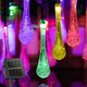 thumbnail image 4 of Luces de Cadena Alimentadas Por Energía Solar, 30LED Gota de Lluvia Luces de Hadas Estrelladas, Impermeable Al 12m colorido Salvador Luces de cadena al aire libre, 4 of 9