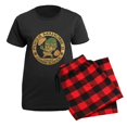 thumbnail image 5 of CafePress - Pog Mo Boxer T Women's Dark Pajamas - Women's Short Sleeve Print T-Shirt and Pants Dark Cotton Pajama Set, 5 of 7