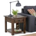 thumbnail image 2 of Allora Table d'Appoint en Brun Charbon Vieilli, 2 of 5