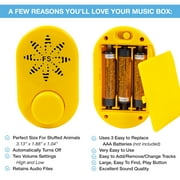 Friendly Songs Sound Module - 2 Hour Voice Box for Stuffed Animals and Projects - USBC
