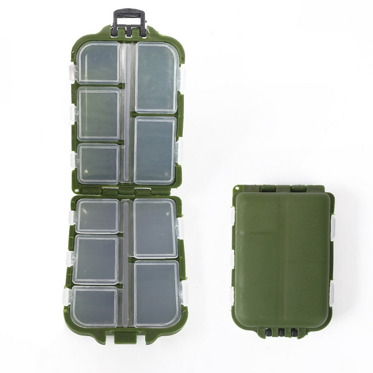10 Compartments Tackle Boxes, Tackle Utility Boxes, Plastic Box