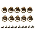 thumbnail image 2 of veasfak 10 Sets O- Head Button Stud Screwback for Wallet Chain Connector Bronze, 2 of 9